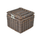 Caixa Colors C/ Fecho 15x15x12cm - Argila