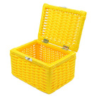 Caixa Colors C/ Fecho 20x15x12 Amarelo