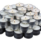 Caixa Com 100 Velas Tipo Rechaud Com Base De Alumínio