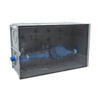 Caixa Com 1 Hidrômetro E Conexões Para Medição Individualizad