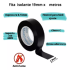 Caixa Com 6 Fita Isolante 19mmx5m  0,13mm Classe C Cod.489
