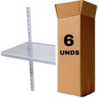 Caixa Com 6 Prateleiras 90x40cm Branco