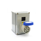 Caixa Com Tomada Industrial 3p+t 220/240v 63a Strahl Sd-4549