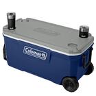 Caixa Cooler Termico Lakeside Azul100qt 94l Com Rodas Coleman