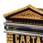 Caixa Correio Cartas Francesa Detras Para Grade 15x21x12cm