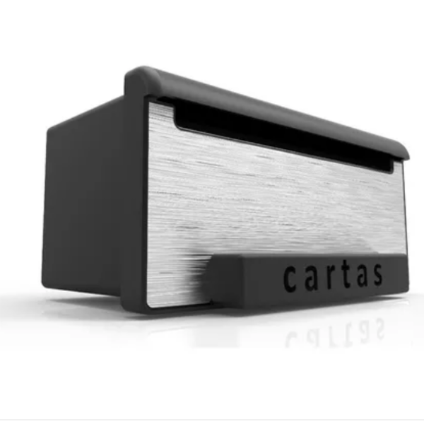 Caixa Correio Grade Pvc Aço Escovado