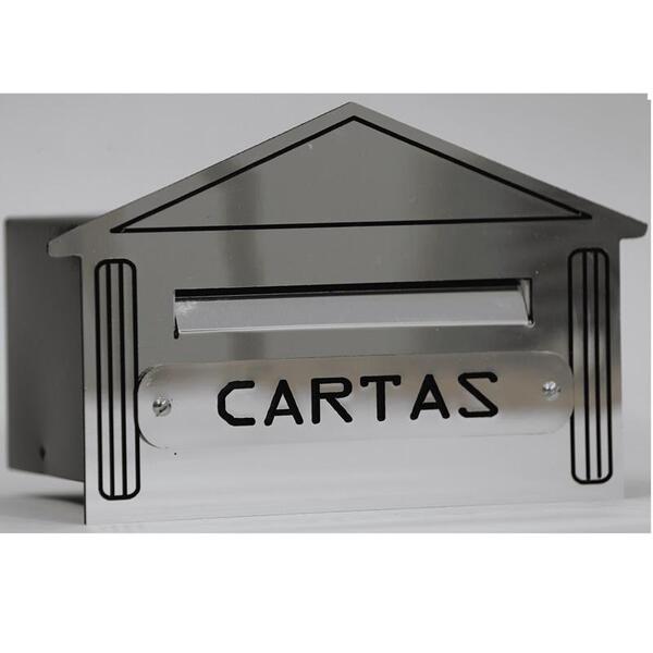 Caixa Correio Numeral 4n Espelhado Acm - 44582