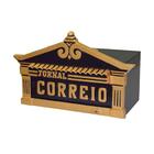 Caixa Correio Para Cartas Imperial Jornal Detras 25x42x20cm