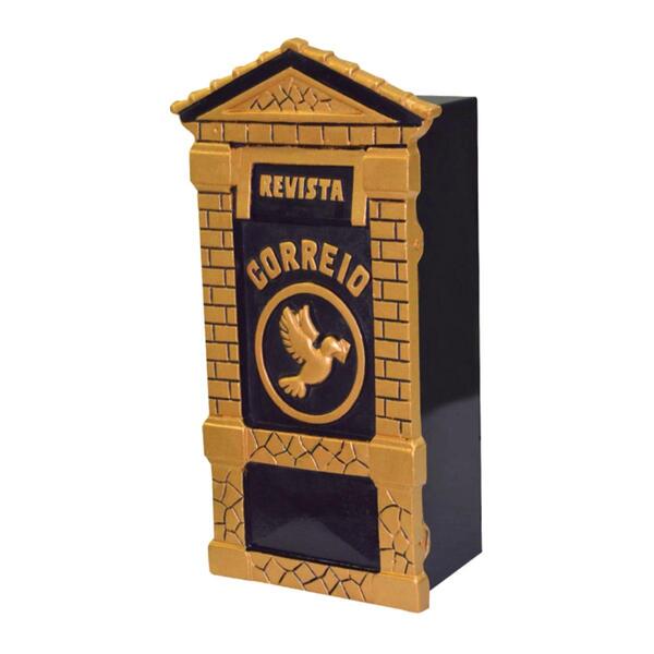 Caixa Correio Para Cartas Revistas Verona Detras 15x23x43cm