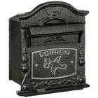 Caixa Correio Prata 24 cmx19,5 cm Para Grade/Muro 41 Prates & Barbosa