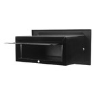 Caixa Correio Techinox Carta Luxo Linear Preta Fosca 30 Cm Pr