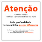 Caixa Correio Techinox Carta Luxo Linear Preta Fosca 30 Cm Pr