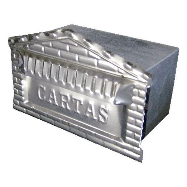 Caixa Correio Tijolinho Galvinox 12x25x12cm