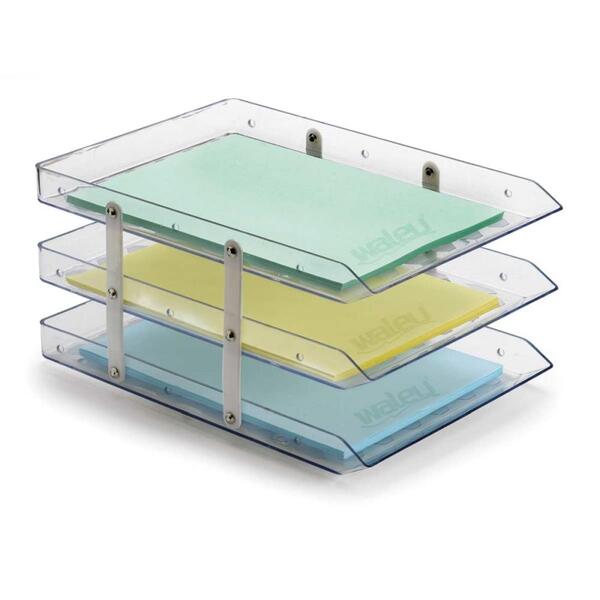 Caixa Correspondencia Tripla Fixa Cristal