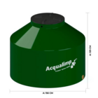 Caixa d'Água 2000L Polietileno Green Acqualimp