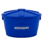 Caixa d'Água 310L em Polietileno Azul Sultanques