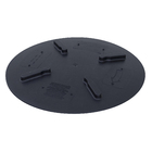 Caixa d'água de Polietileno 500L Cinza Fácil Instalação Acqualimp