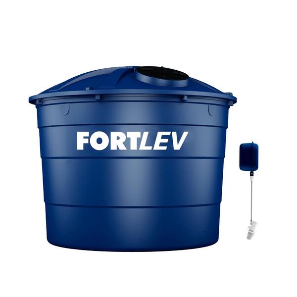 Caixa d'Água em Polietileno 10.000l + Válvula Boia Fortlev