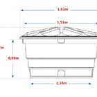 Caixa D'água Fortlev-750l