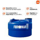 Caixa d'Água Tanque 5.000L Azul Fibromar