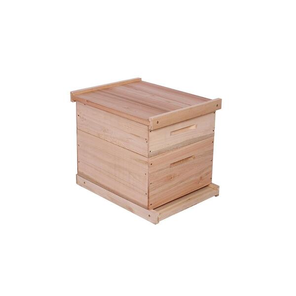 Caixa De Abelha Em Eucalipto Padrão Langstroth - Sem Pintura