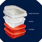 Caixa De Areia Bandeja Sanitária Furba Para Gatos Ld Pet  Pre