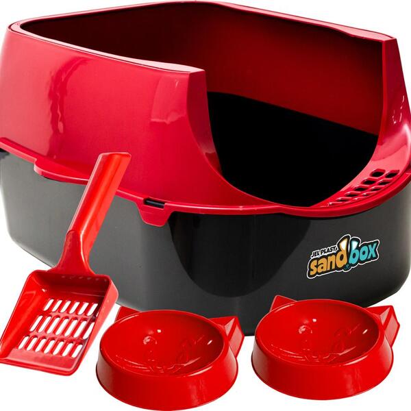 Caixa De Areia Para Gatos Banheiro Sanitário Sandbox Furba