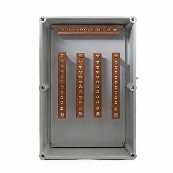 Caixa De Barramento Para Medidores Com Tampa Lisa Até 600a Mb