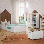 Caixa De Brinquedos Montessoriana Olivar Branco