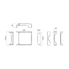 Caixa de Conexão para Piso Hellermann