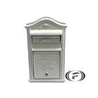 Caixa De Correio Alumínio Classic Frontal Branca