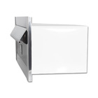 Caixa De Correio Carta E Revista Frente Em Inox Escovado Com