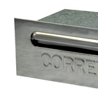 Caixa De Correio Cartas Liza Galvinox Embutir 15x22x9cm