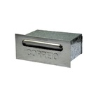 Caixa De Correio Cartas Liza Galvinox Embutir 15x22x9cm