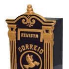 Caixa De Correio Cartas Revistas Vila Rica Detras 15x26x47cm