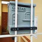 Caixa De Correio Colonial Cartas E Correspondências Cor Cinza