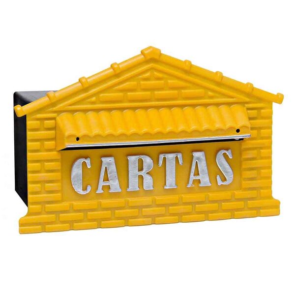 Caixa De Correio Grade/muro Plastico Para Cartas Usinna  - Am