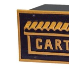 Caixa De Correio Para Cartas Inglesa Ouro Detras 15x25x12cm