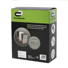 Caixa de Correio com Fechadura para Grade Aço Inox Prata 33x26x8cm