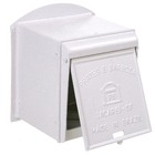 Caixa de Correio para Grade/Muro Branco RepopII 23x19,5x18cm Prates & Barbosa