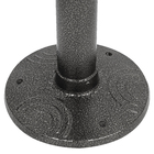 Caixa de Correio para Jardim Alumínio Cinza 25,5x27,5x36cm