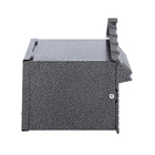 Caixa de Correio para Muro Alumínio Prata 15x25x15cm