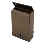 Caixa de Correio para Muro Polietileno Bronze 36x26x9cm