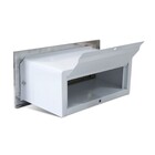 Caixa De Correio Total Branco 29cm Para Embutir Parede Muro