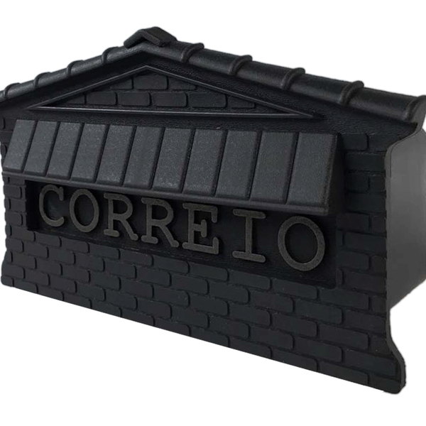 Caixa De Correios Em Polipropileno Embutir Muro 15 Cm Com Aba De ...