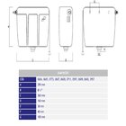 Caixa De Descarga Bege Duna Cipla