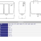 Caixa De Descarga Cipla - Cinza Claro