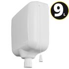 Caixa De Descarga Elevada De 6,8 À 9l Branca + Engate + Fita