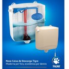 Caixa De Descarga Tigre Plástica Plena Bege