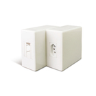 Caixa de Distribuição com Tomada 2P+Terra 20A para Disjuntores DIN Pratika Steck